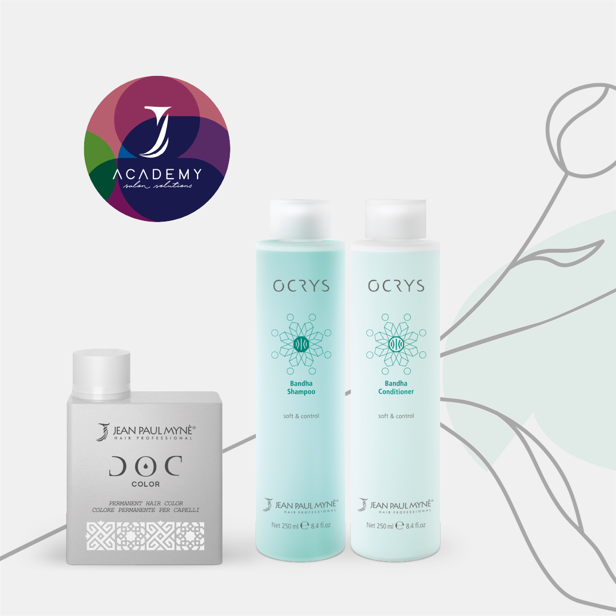 Couleur sans eau, la formation et les soins capillaires