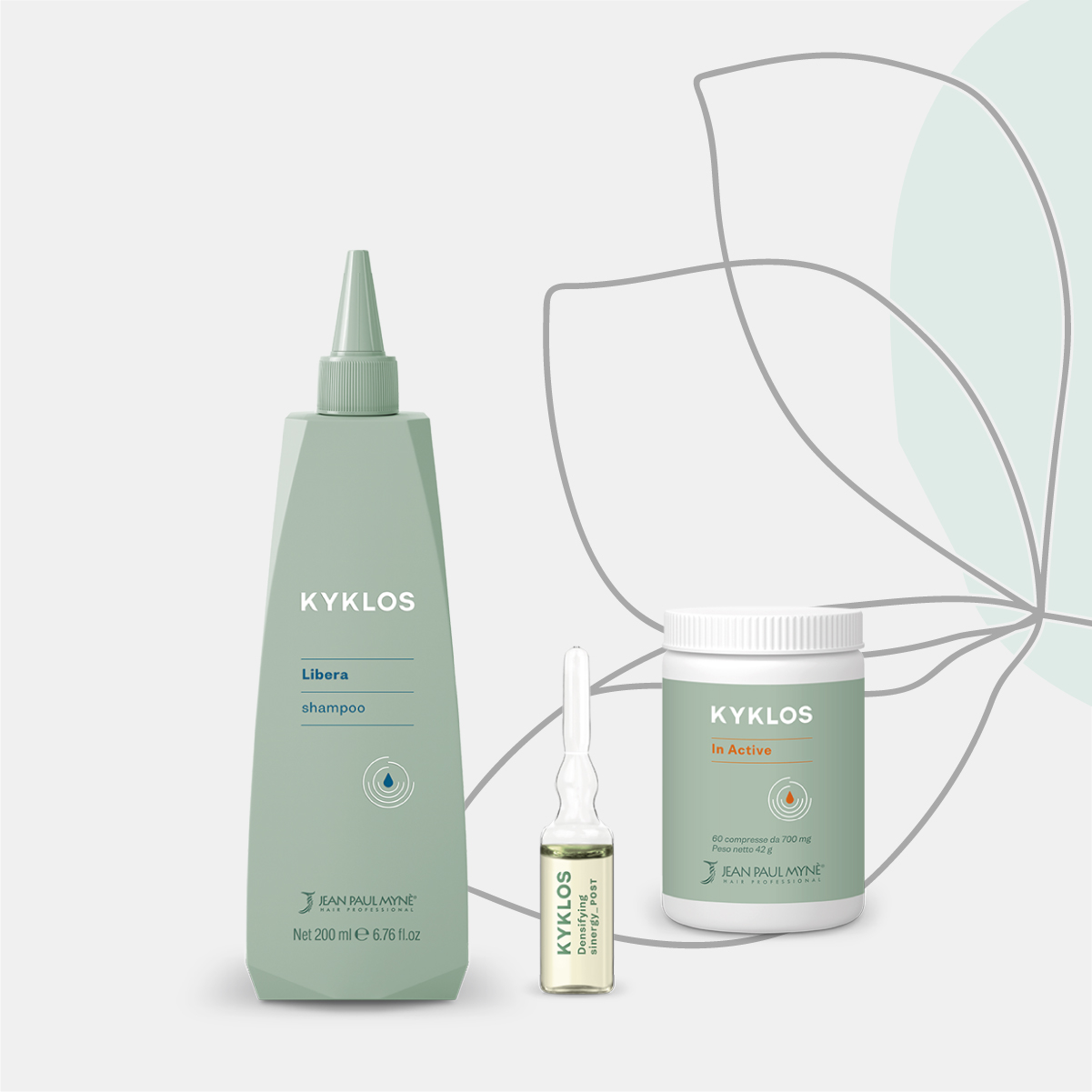 Kosmetik und Nahrungsergänzungsmittel für eine Anti-Haarausfall-Wirkung IN & OUT